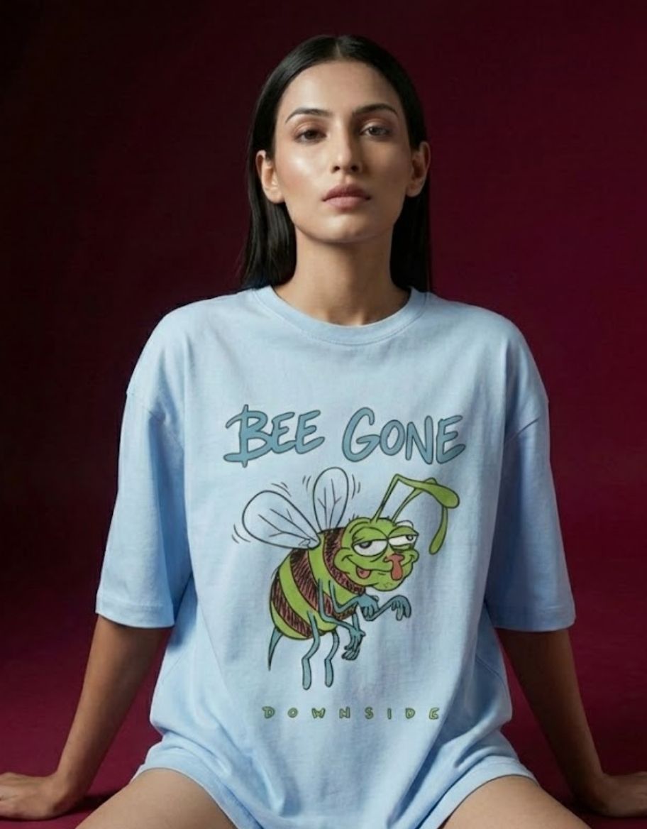 Bee Gone Oversized Terry Tee