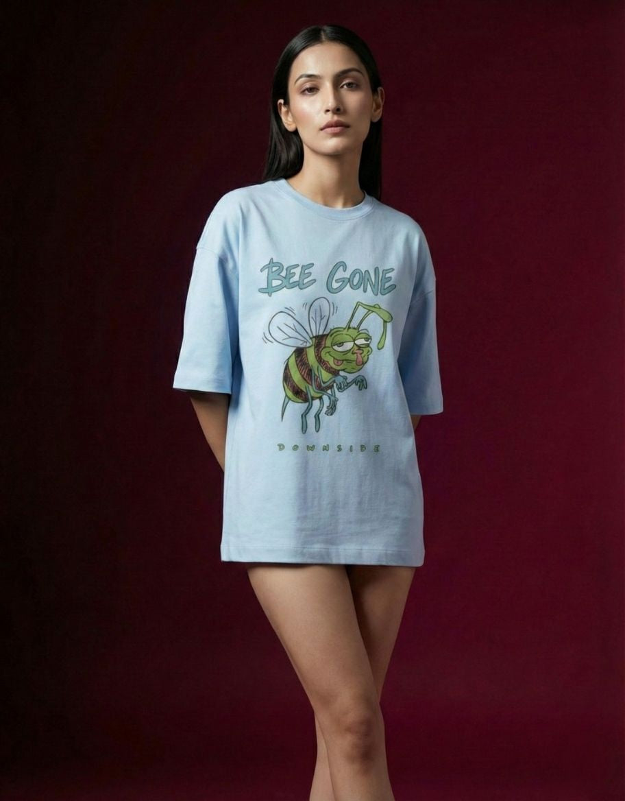 Bee Gone Oversized Terry Tee