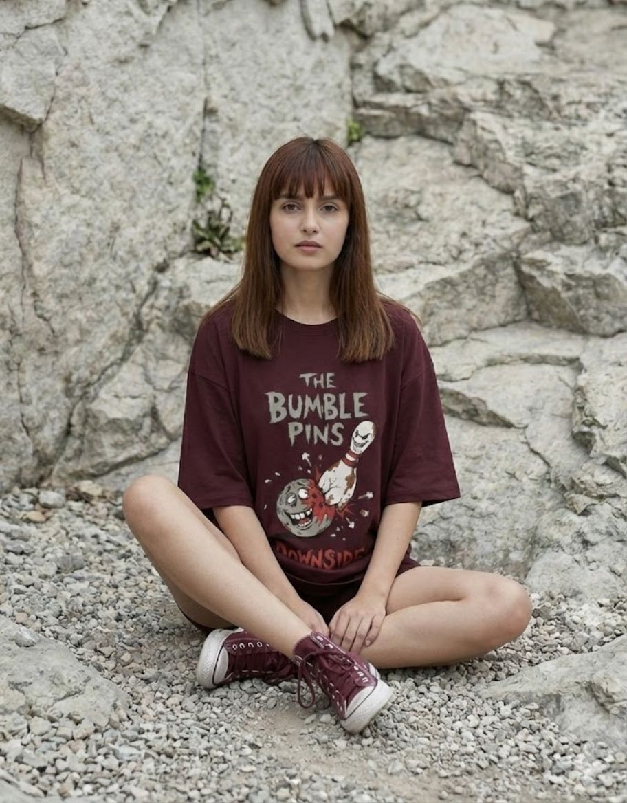 Bumble Pins Oversized Terry Tee