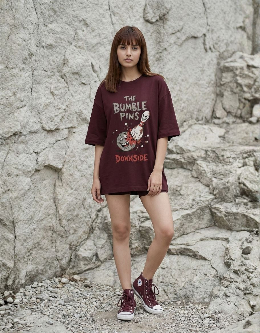 Bumble Pins Oversized Terry Tee