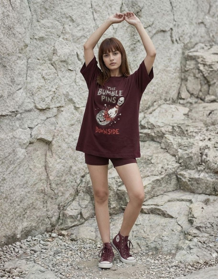 Bumble Pins Oversized Terry Tee