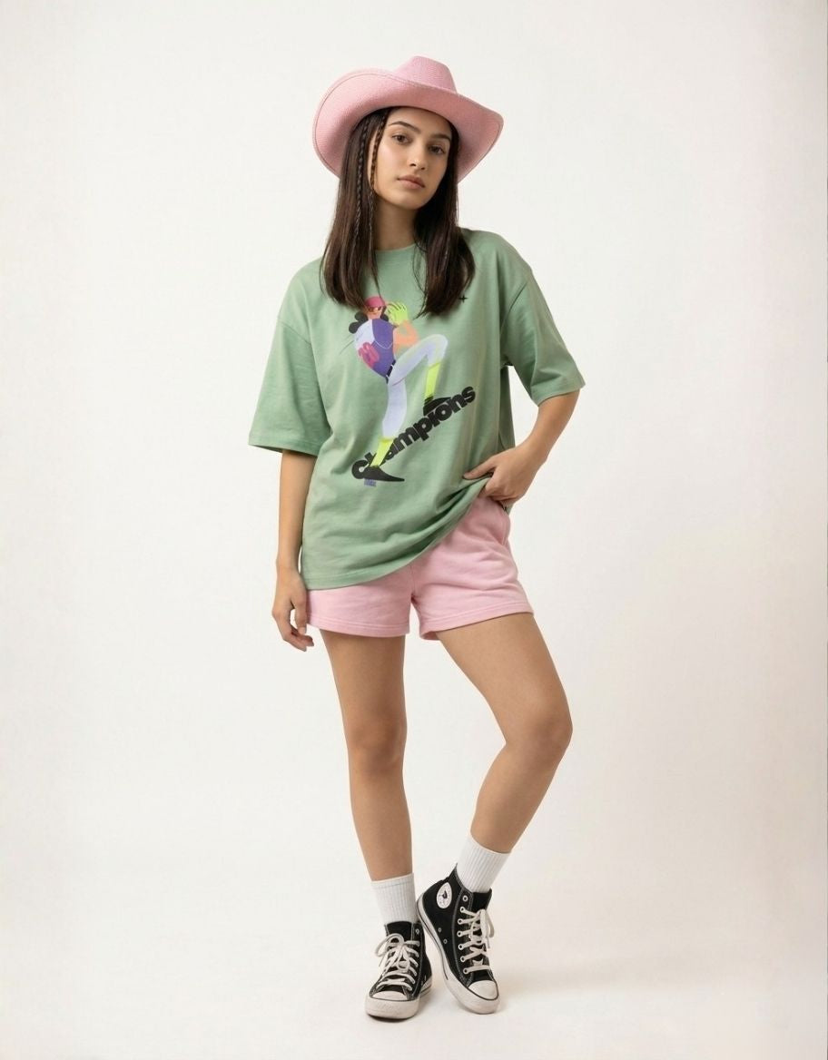 Champions Oversized Terry Tee