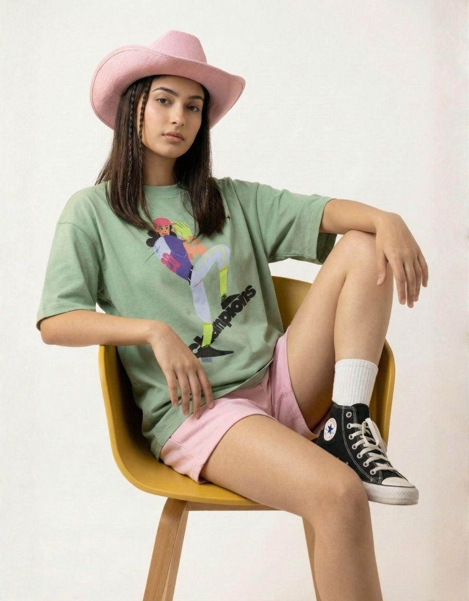 Champions Oversized Terry Tee