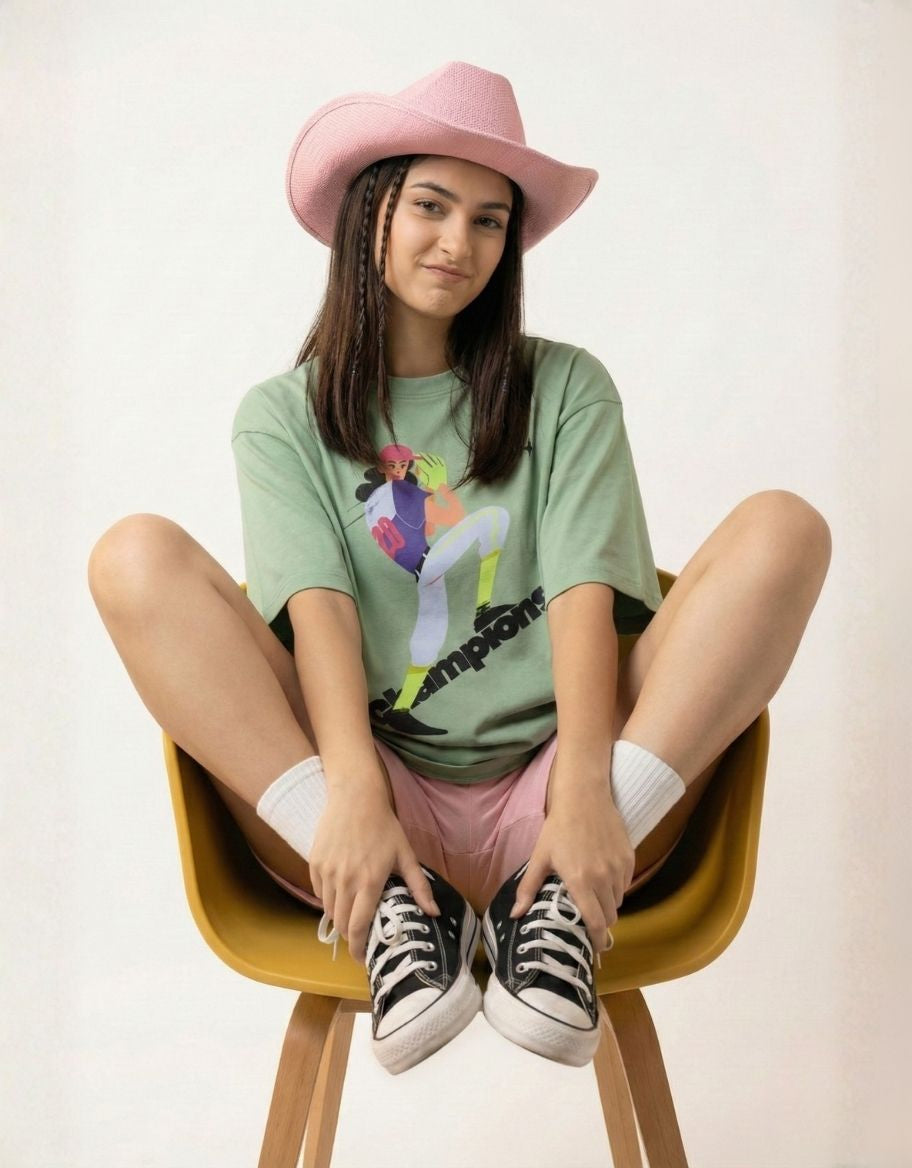 Champions Oversized Terry Tee