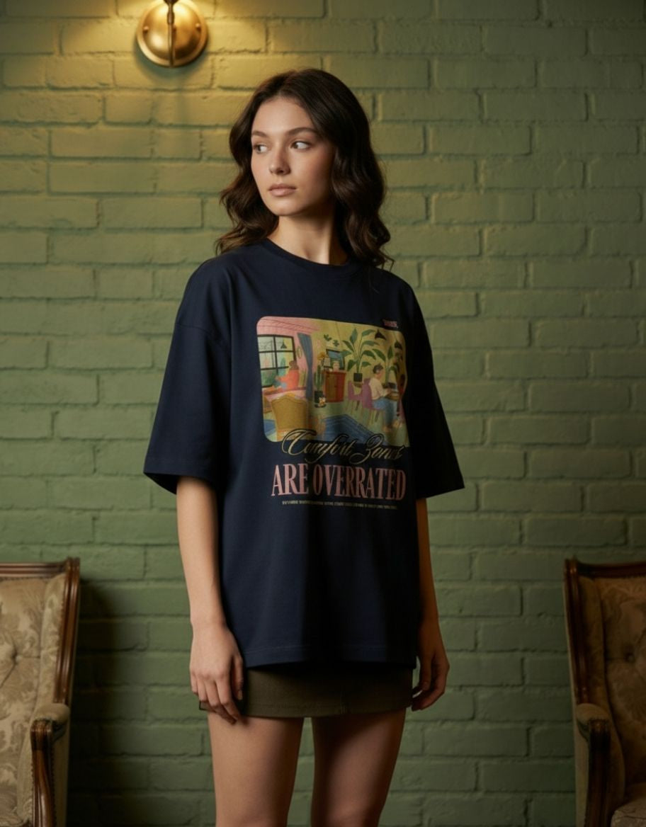 Overrated Comfort Oversized Terry Tee