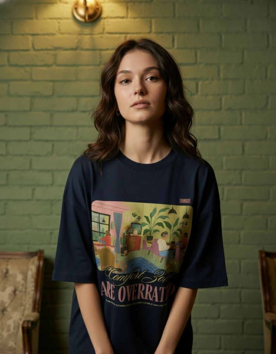 Overrated Comfort Oversized Terry Tee