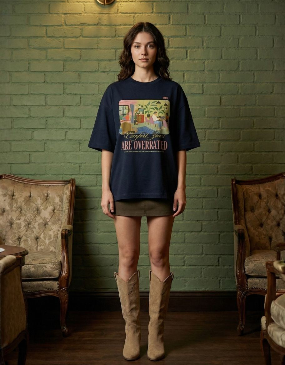 Overrated Comfort Oversized Terry Tee