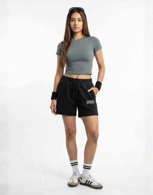Black Terry Shorts