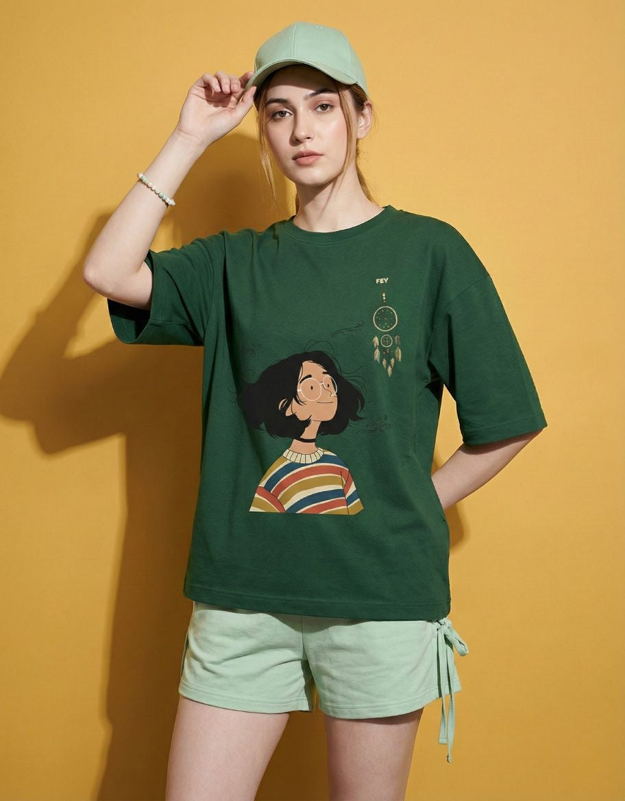 Fey Oversized Terry Tee