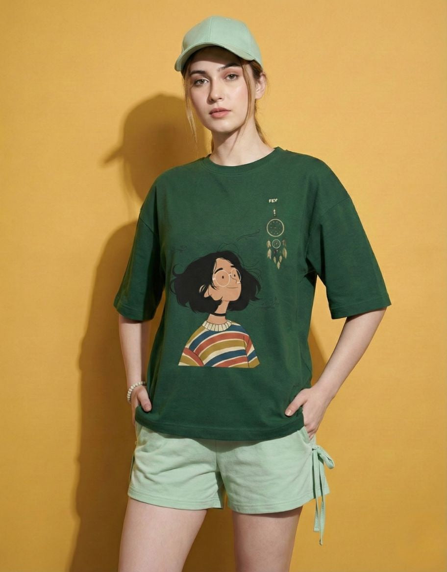 Fey Oversized Terry Tee