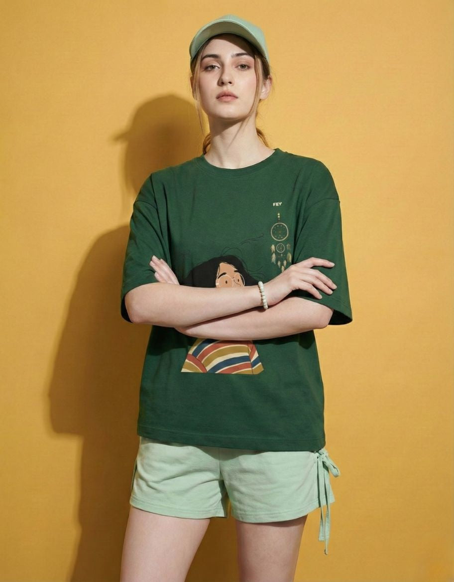 Fey Oversized Terry Tee