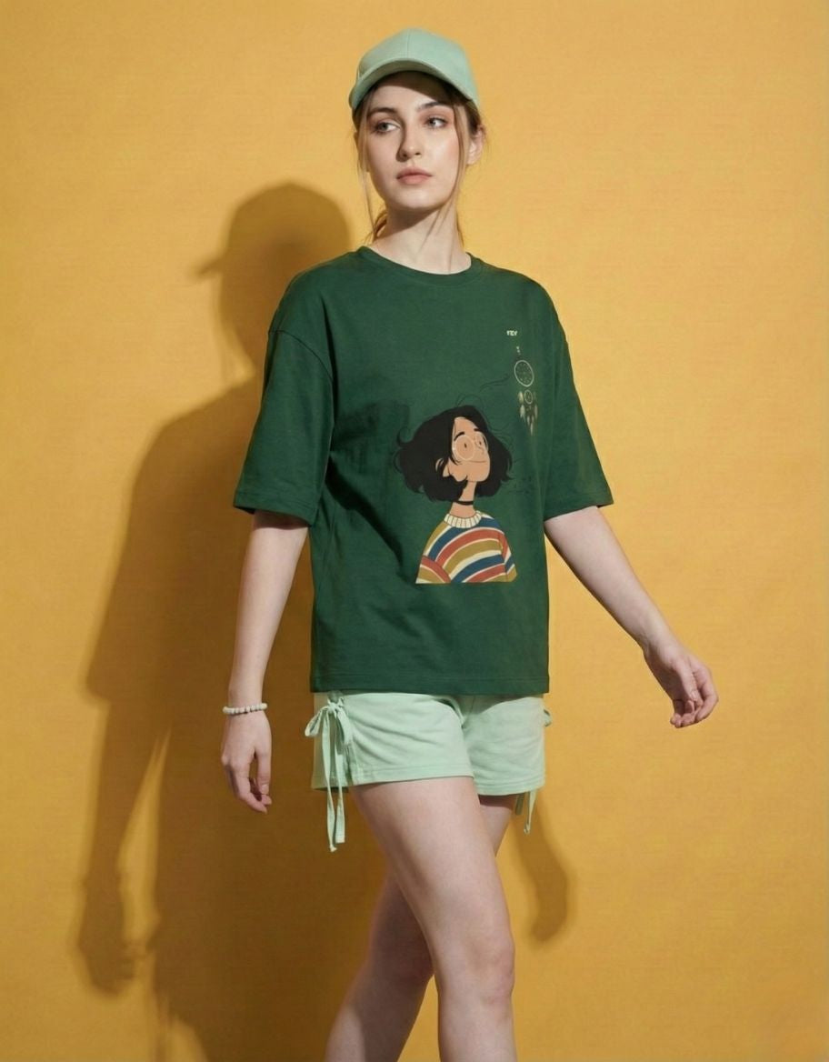 Fey Oversized Terry Tee