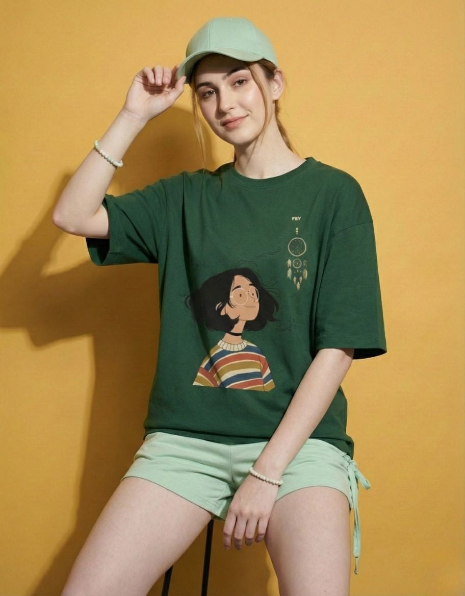 Fey Oversized Terry Tee