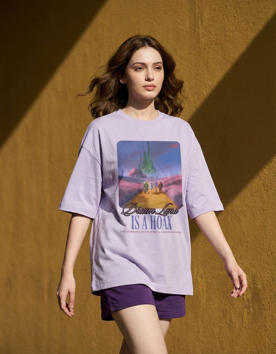 Hoax Dreams Oversized Terry Tee