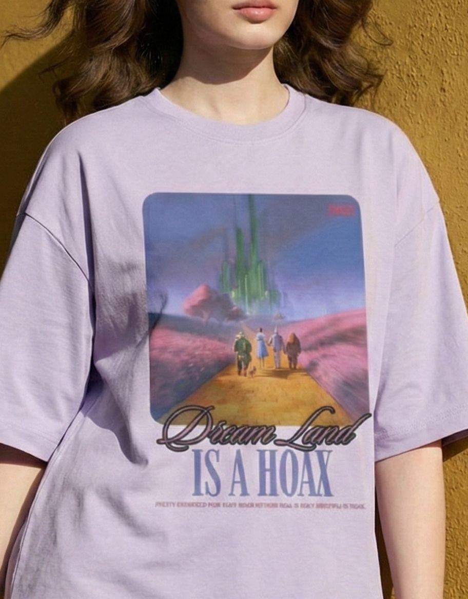 Hoax Dreams Oversized Terry Tee