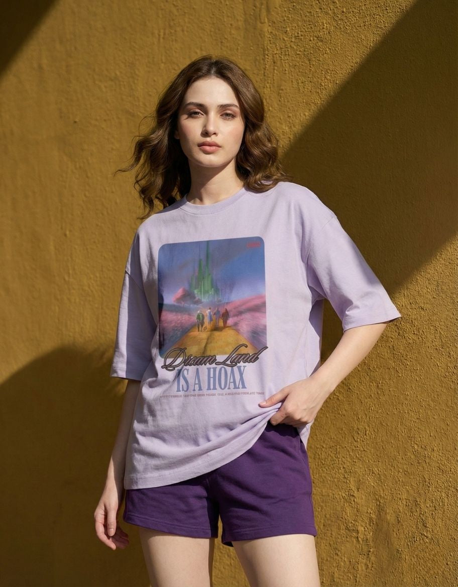Hoax Dreams Oversized Terry Tee