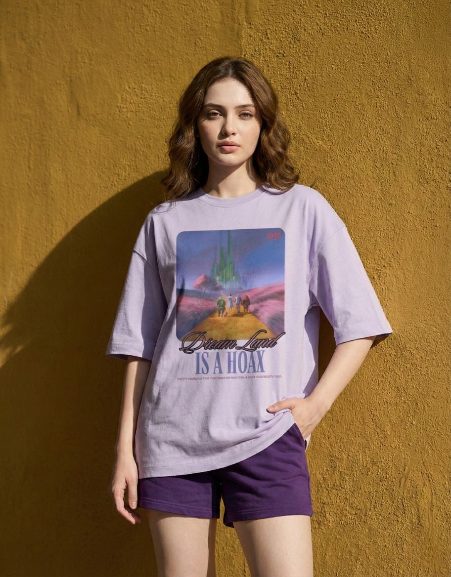 Hoax Dreams Oversized Terry Tee