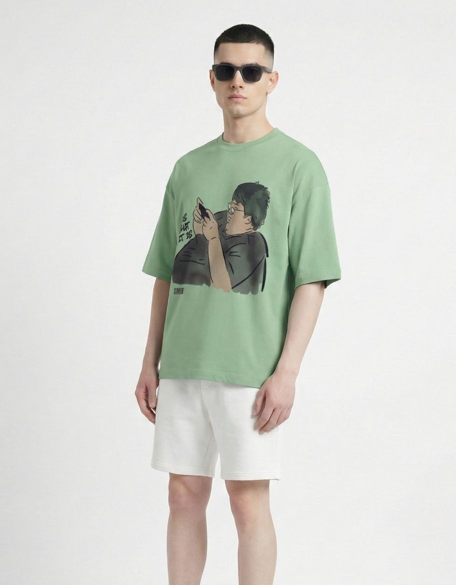 It is what it is Oversized Terry Tee