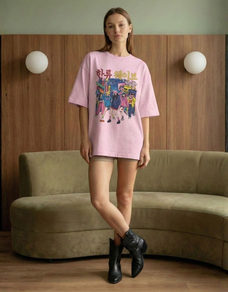 K-op Oversized Terry Tee