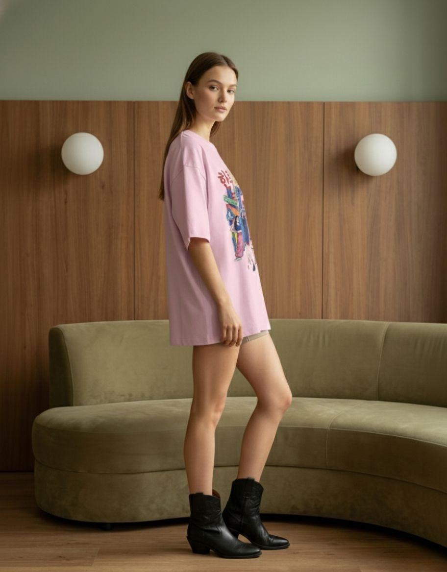 K-op Oversized Terry Tee