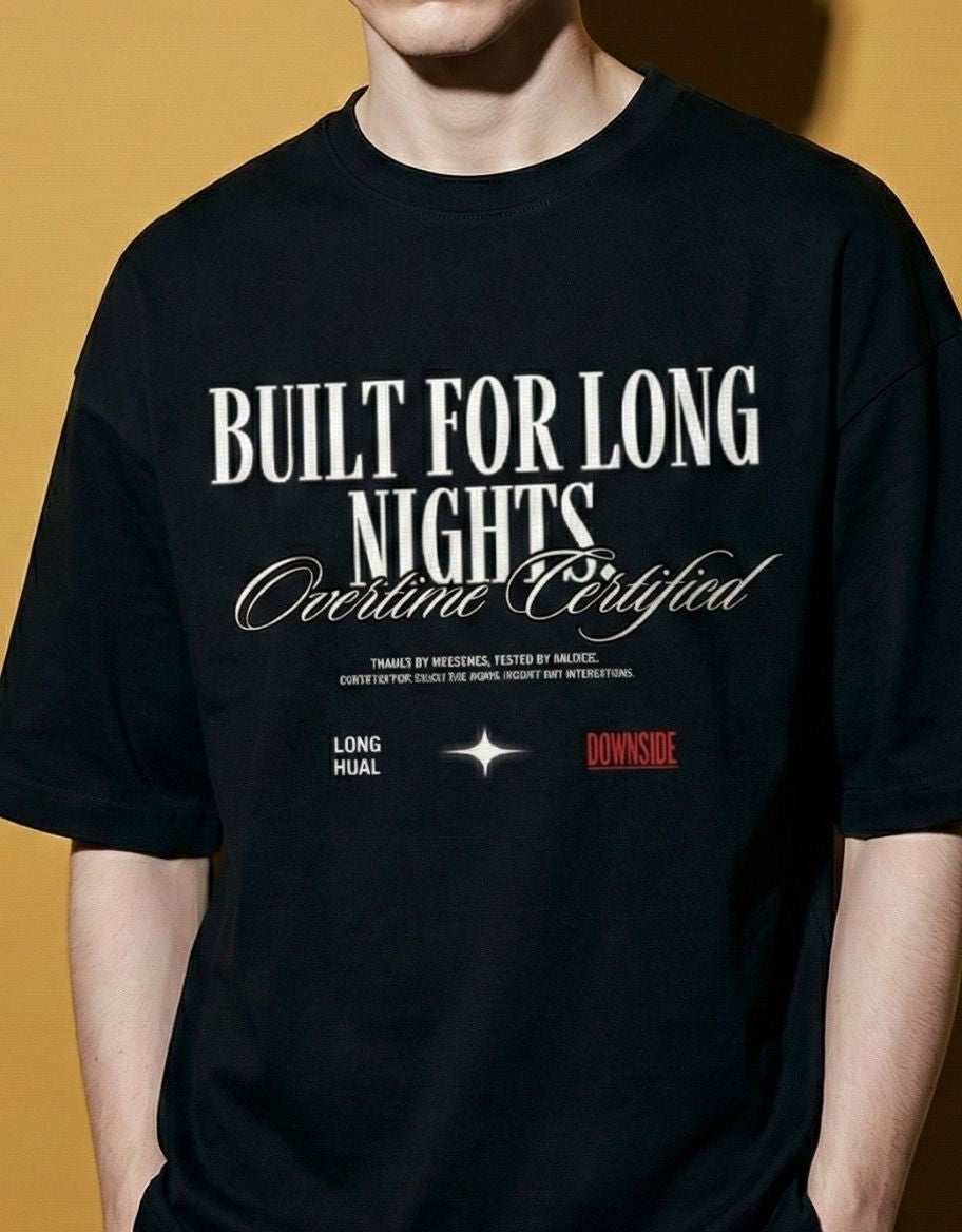 Long Knight Oversized Terry Tee