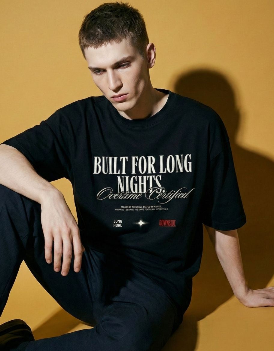 Long Knight Oversized Terry Tee