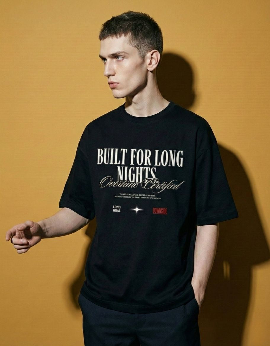 Long Knight Oversized Terry Tee
