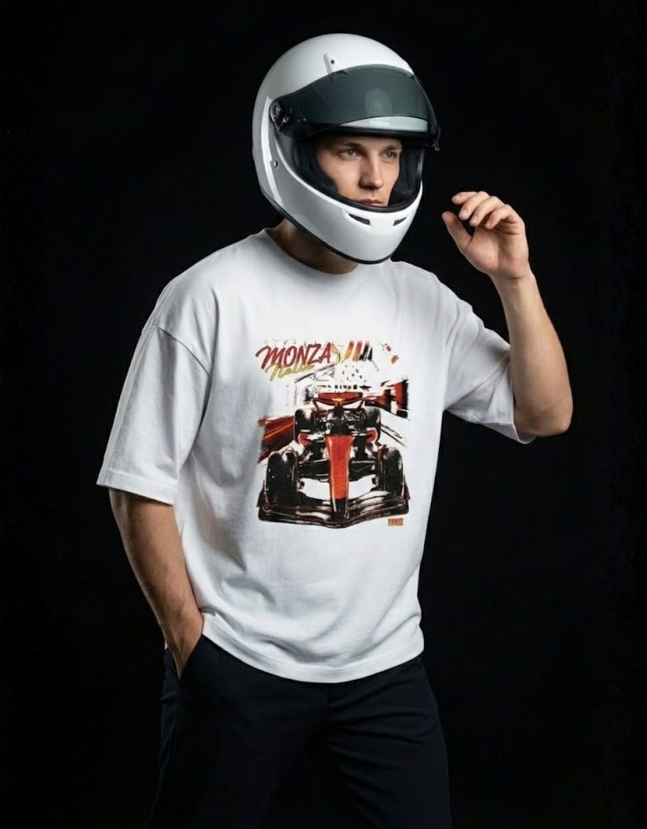 Monza Italia Oversized Terry Tee