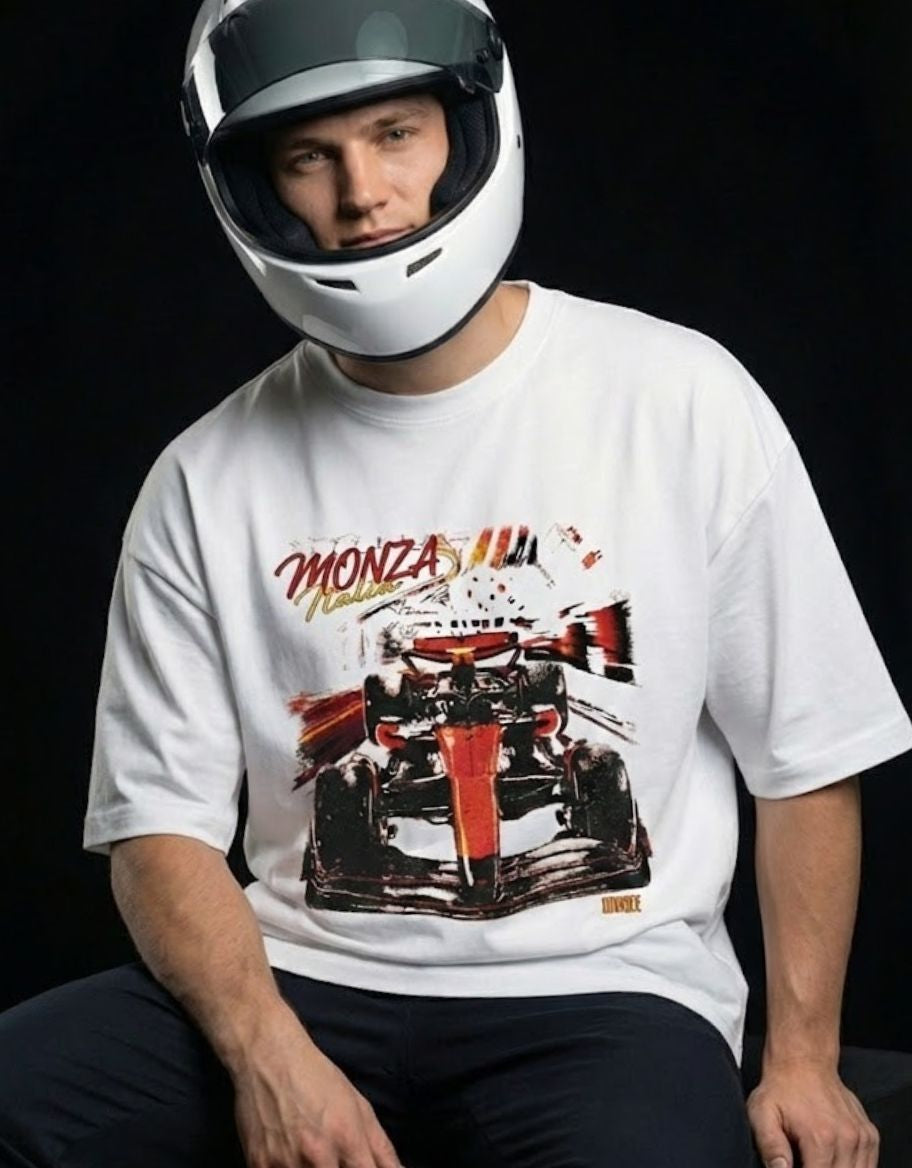 Monza Italia Oversized Terry Tee