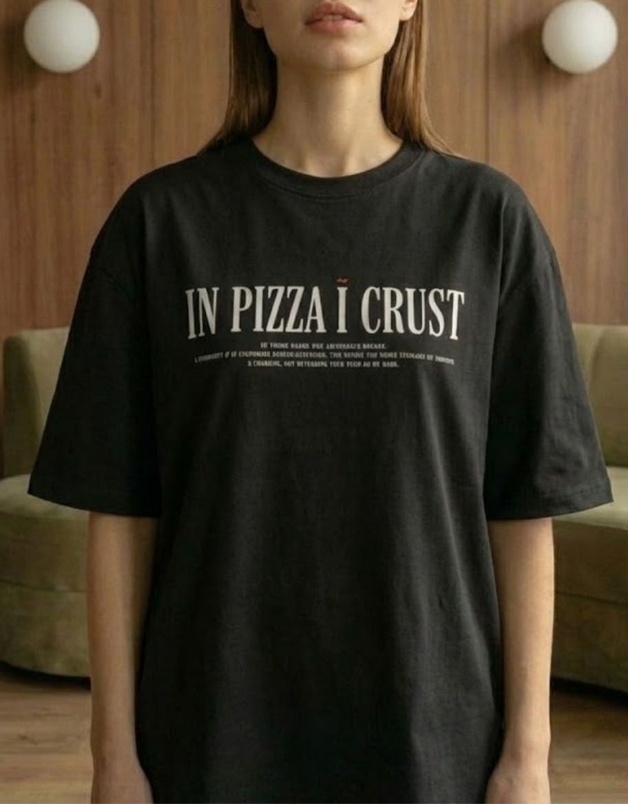Pizza Oversized Terry Tee