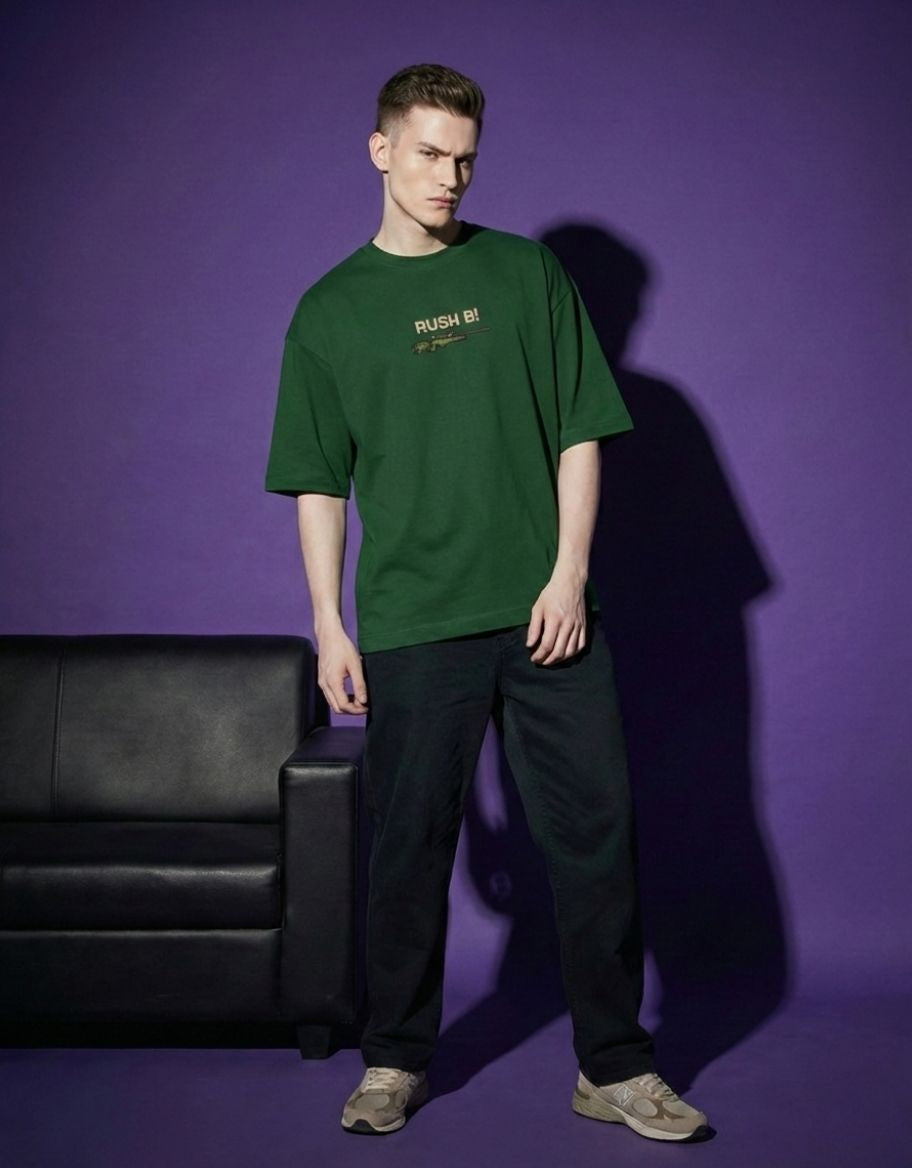 Rush B Oversized Terry Tee