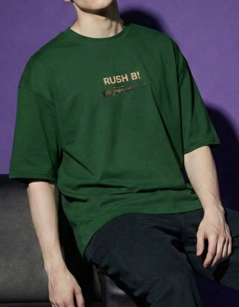Rush B Oversized Terry Tee