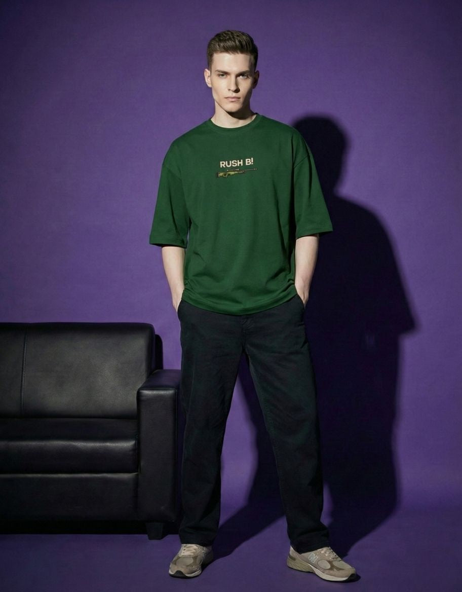 Rush B Oversized Terry Tee