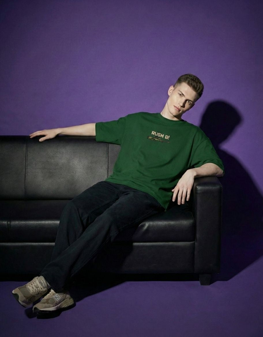 Rush B Oversized Terry Tee