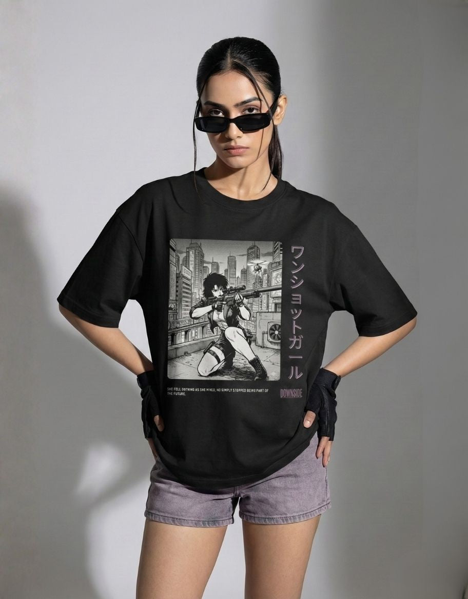 Sniper Oversized Terry Tee