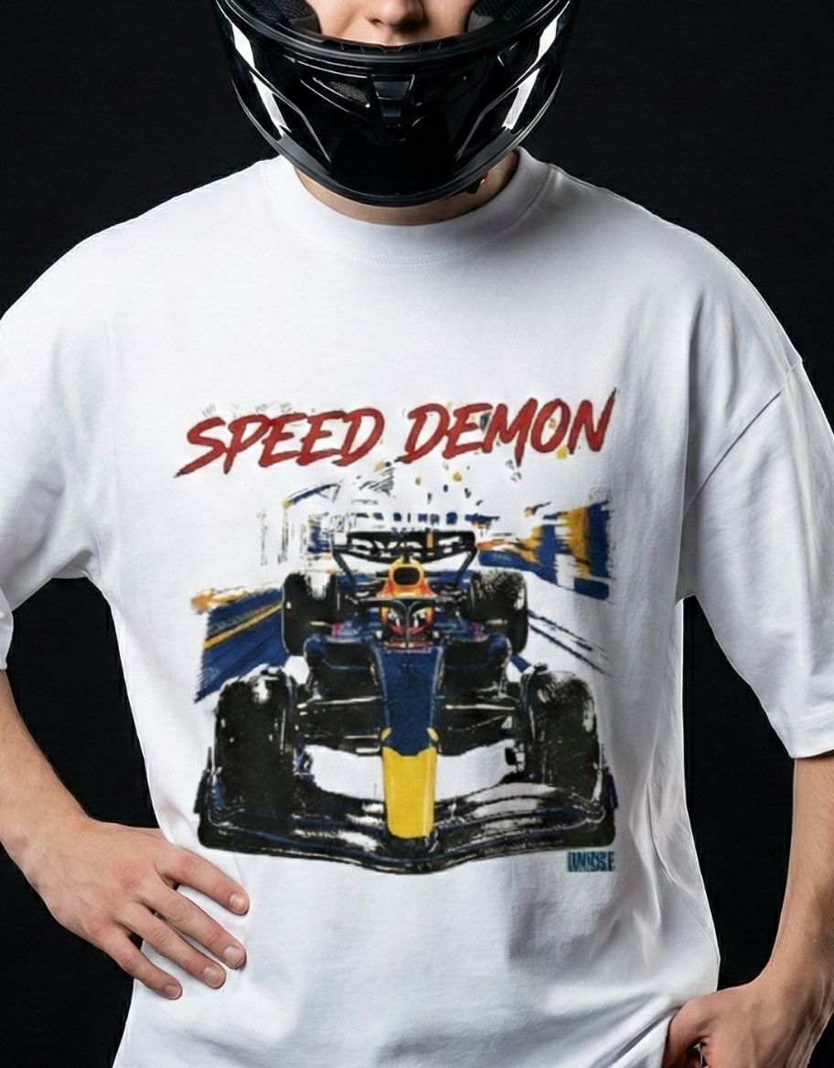 Speed Demon Oversized Terry Tee
