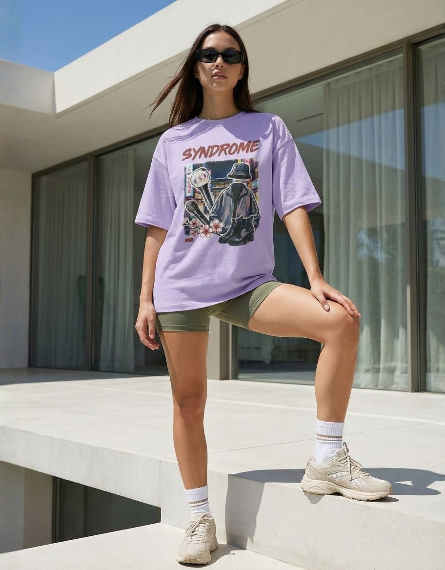 Syndrome Oversized Terry Tee