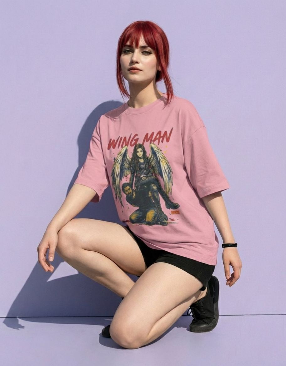 Wing Man Oversized Terry Tee